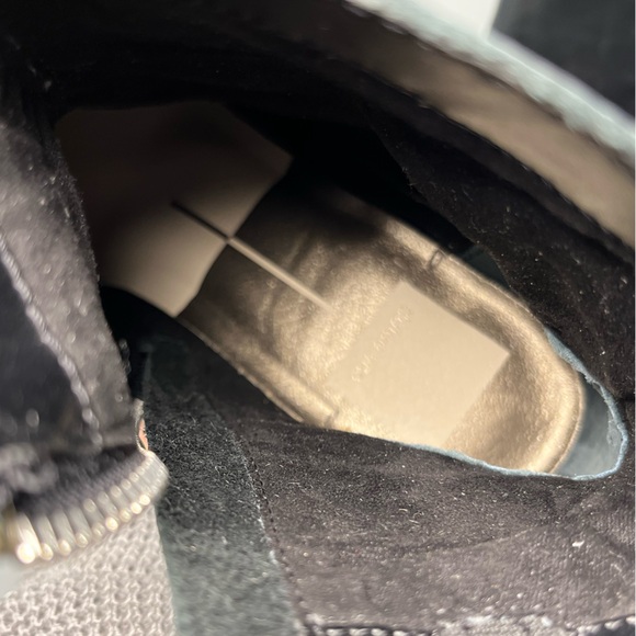 Dolce Vita Volli Genuine Smooth Leather Ankle Western Boots - Black - Picture 14 of 14